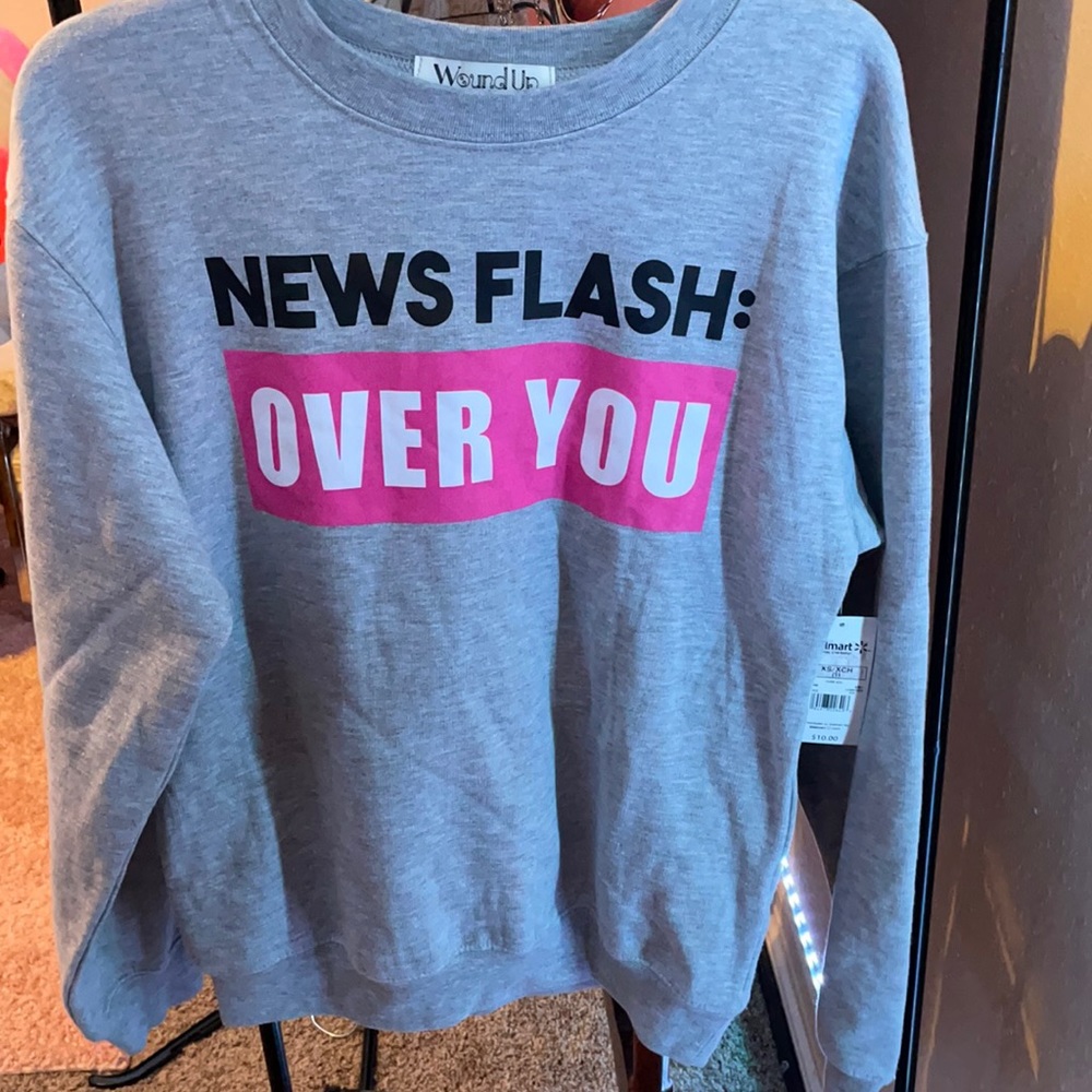 Grey Long Sleeve Sweatshirt